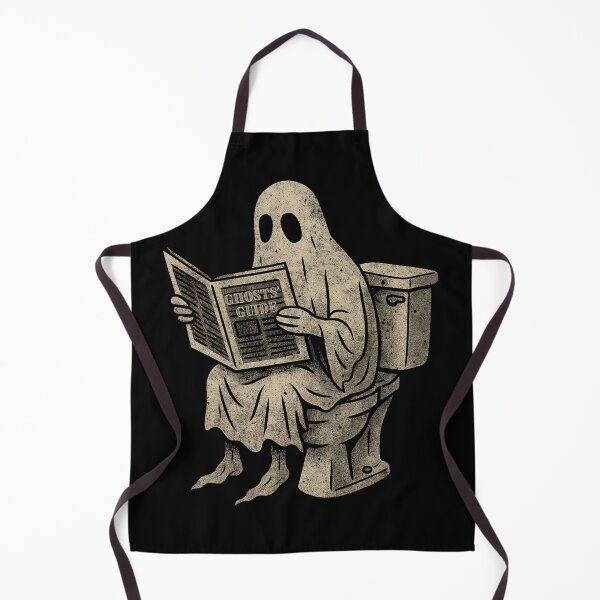 Item preview, Ghost on Toilet grunge style designed and sold by Meandmyshop.