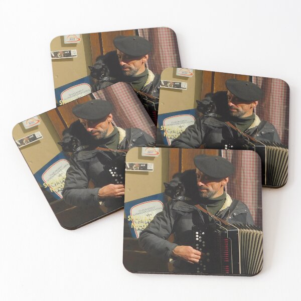 Item preview, parisian chat noir busking photography  designed and sold by taramprints.