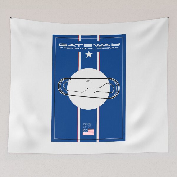 Item preview, Gateway International Raceway designed and sold by Theodor Decker.