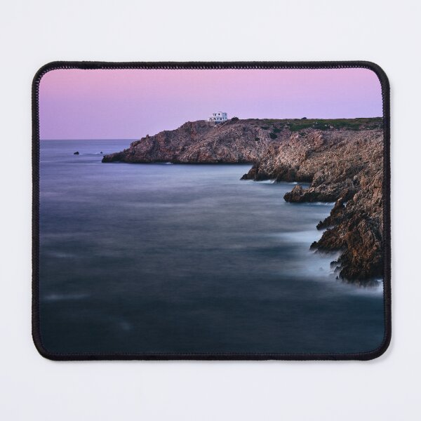 Item preview, Pastel Sunset over Rocky Coast – Menorca, Spain designed and sold by RastislavS.