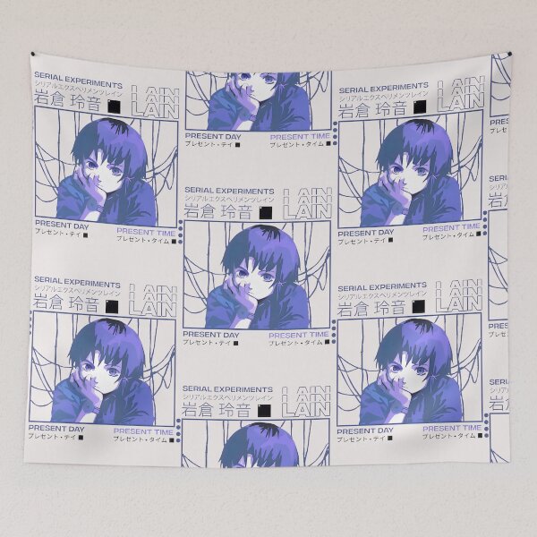 Item preview, Wired Blue Portrait - Digital Cyberpunk Aesthetic designed and sold by TodHunt.