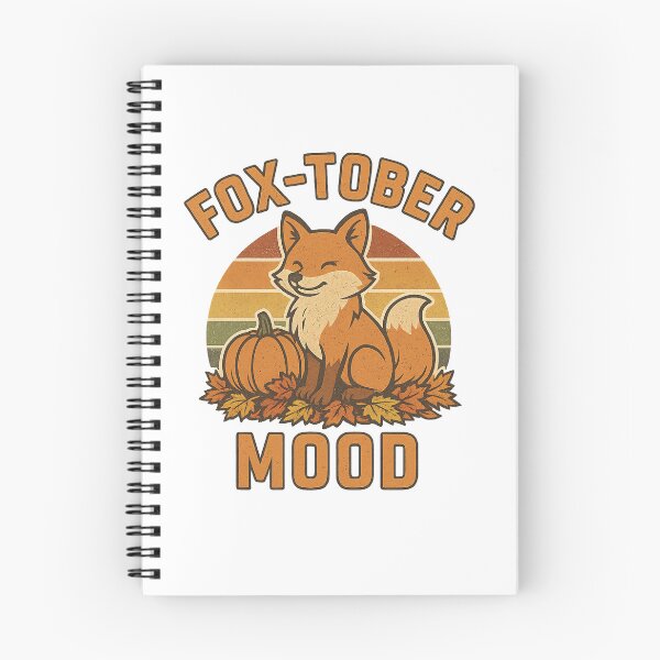 Item preview, Fox-tober Mood – Cute Fall Fox Autumn Halloween Vibes designed and sold by NovivoPrints.