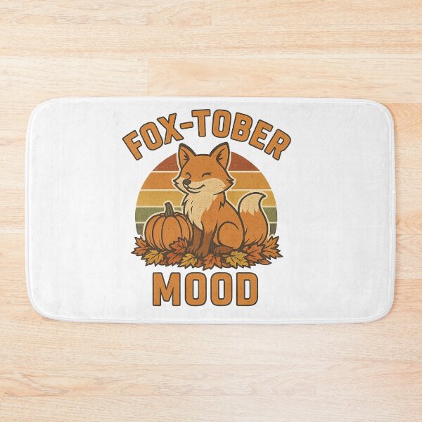 Item preview, Fox-tober Mood – Cute Fall Fox Autumn Halloween Vibes designed and sold by NovivoPrints.