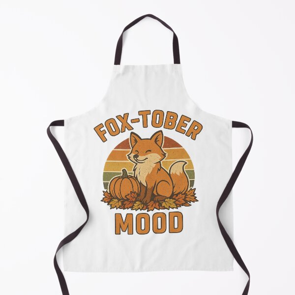 Item preview, Fox-tober Mood – Cute Fall Fox Autumn Halloween Vibes designed and sold by NovivoPrints.