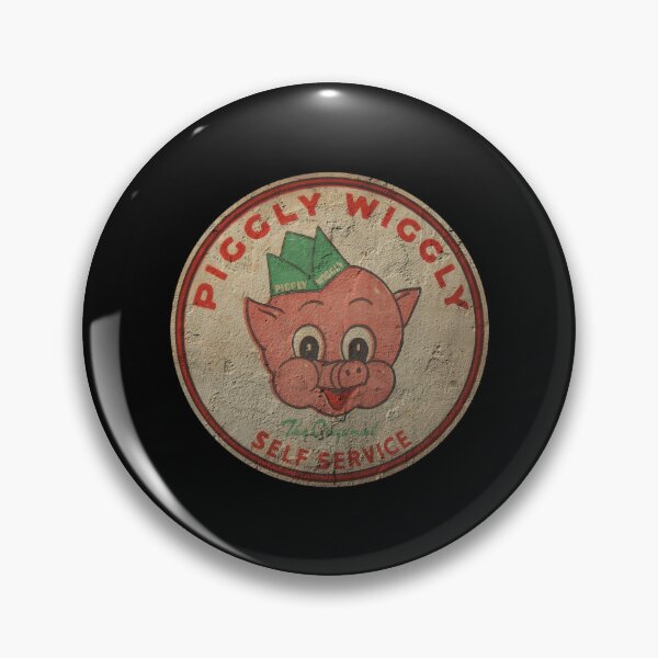 Item preview, Piggly Wiggly Self Service Logo designed and sold by EmelyRyan.