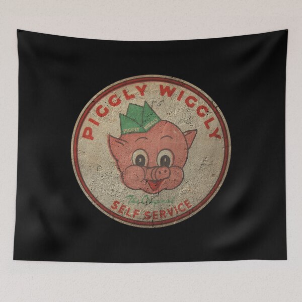 Item preview, Piggly Wiggly Self Service Logo designed and sold by EmelyRyan.
