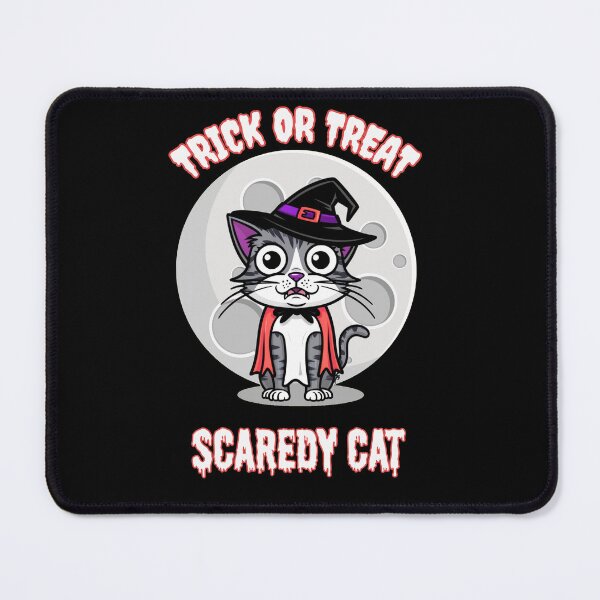 Item preview, a scaredy cat at halloween designed and sold by aledfychan.