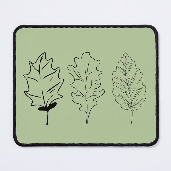 Item preview, Black Outline Leaves 3 designed and sold by MKH GARDEN STORE.