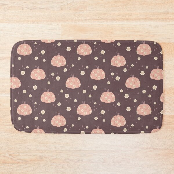 Item preview,  Autumn Pattern with Floral Pumpkin and Flowers designed and sold by Julza Art.