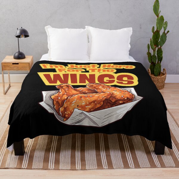 Item preview, I'm Just Here For The Wings Meme designed and sold by EmelyRyan.