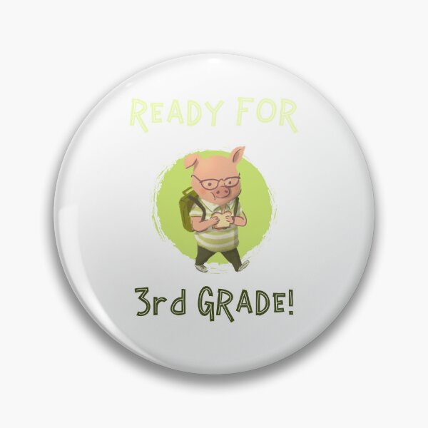 Item preview, Ready for 3rd Grade Back to School Design | Fun and Inspiring Classroom Theme designed and sold by Ani-24.