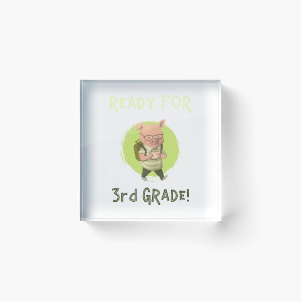 Item preview, Ready for 3rd Grade Back to School Design | Fun and Inspiring Classroom Theme designed and sold by Ani-24.