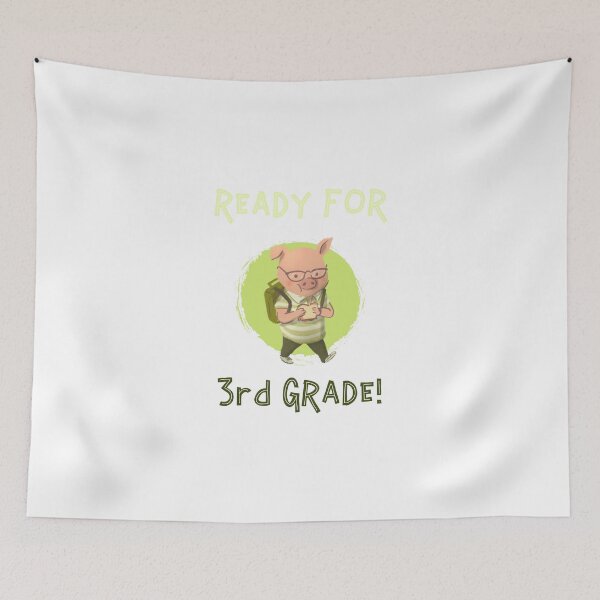 Item preview, Ready for 3rd Grade Back to School Design | Fun and Inspiring Classroom Theme designed and sold by Ani-24.