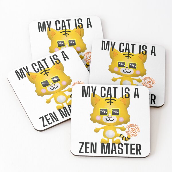 Item preview, My cat is a Z en Master  designed and sold by Rubyharpers.