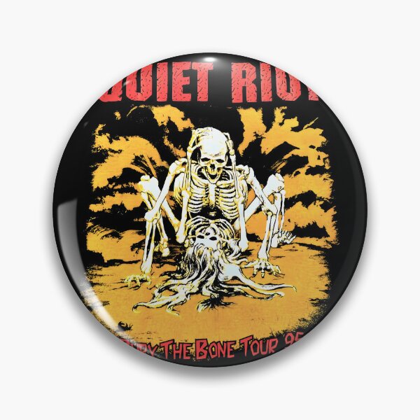 Item preview, Quiet Riot bury the bone tour T-shirt black Short sleeve All Sizes designed and sold by Thorntonz1.