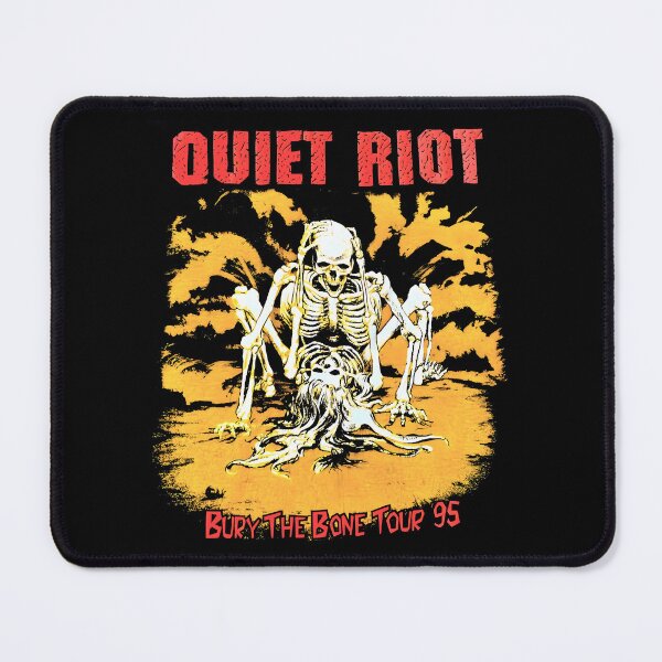 Item preview, Quiet Riot bury the bone tour T-shirt black Short sleeve All Sizes designed and sold by Thorntonz1.