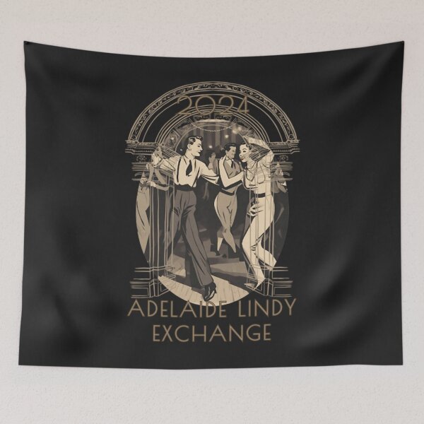 Item preview, Camiseta oficial ALX de Adelaide Lindy Exchange 2024 designed and sold by MiguelPacheco.
