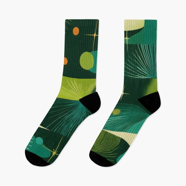 Item preview, Op Art Green – 70s Geometric Retro Design 8 designed and sold by Velvetcosmonova.