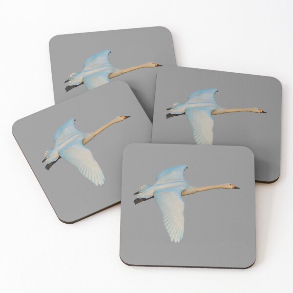Item preview, Incoming Bewick Swan against the sunset designed and sold by Dalyndigital Photography.