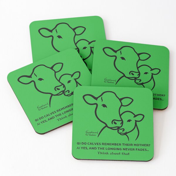 Item preview, CALVES NEVER FORGET... designed and sold by Pawethic Prints Studio.