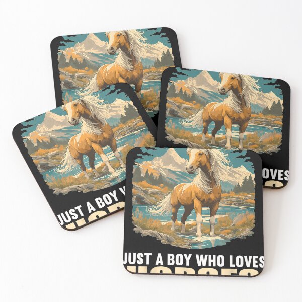 Item preview, Just A Boy Who Loves Horses designed and sold by MatthewRJackson.