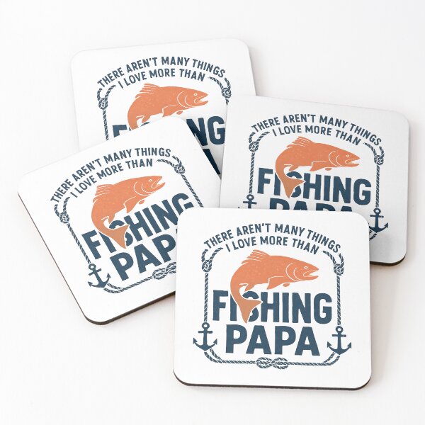 Item preview, Fishing Papa - Vintage Fisherman Gift for Dad designed and sold by fawzimorsy.