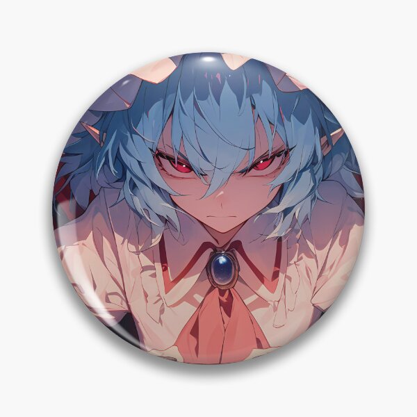 Item preview,  Remilia Scarlet Touhou Anime Girl Waifu Red Neon Gaming Vampire Mode designed and sold by CarlosBender.