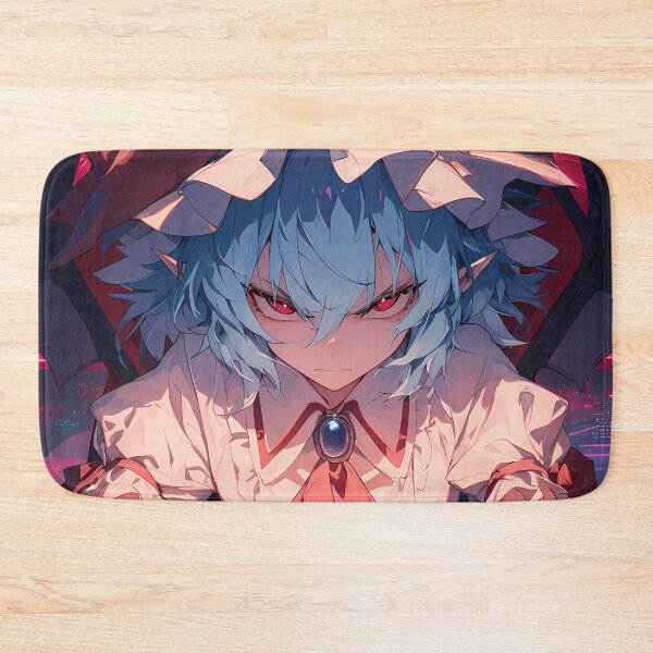 Item preview,  Remilia Scarlet Touhou Anime Girl Waifu Red Neon Gaming Vampire Mode designed and sold by CarlosBender.