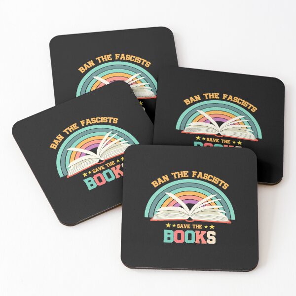 Item preview, Ban The Fascists Save The Books Librarian And Reading Teacher Book Nerd Funny Book Lovers designed and sold by MotivaChic.