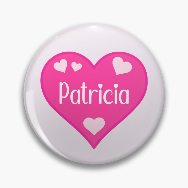 Item preview, Patricia Name Pink Heart  designed and sold by Jeallan Designs.