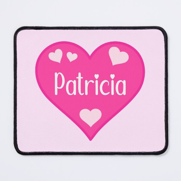 Item preview, Patricia Name Pink Heart designed and sold by Jeallan Designs.