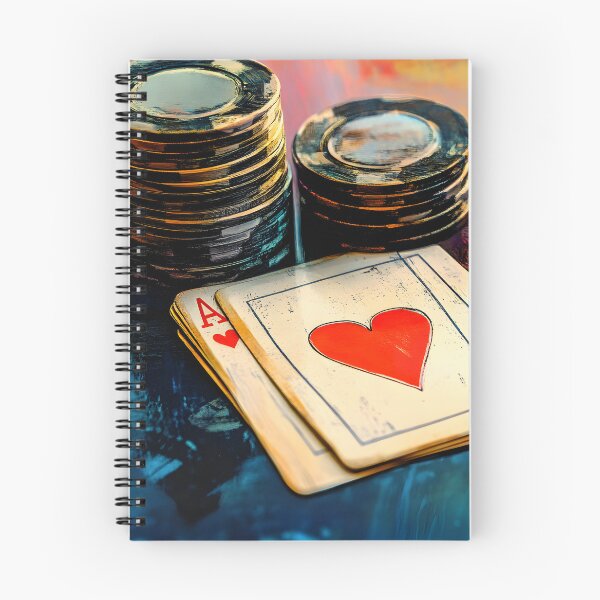 Item preview, Raise the Stakes - A Vibrant Abstract Celebration of Poker Color and Energy designed and sold by OlfactoART Studio.
