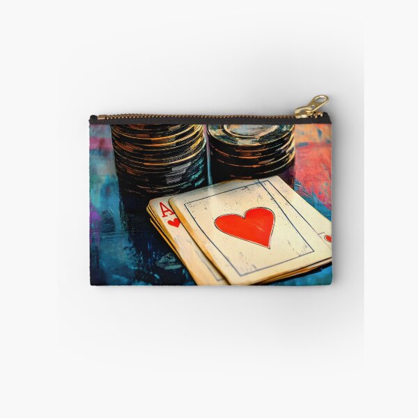 Item preview, Raise the Stakes - A Vibrant Abstract Celebration of Poker Color and Energy designed and sold by OlfactoART Studio.