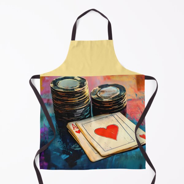 Item preview, Raise the Stakes - A Vibrant Abstract Celebration of Poker Color and Energy designed and sold by OlfactoART Studio.