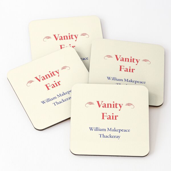 Item preview, William Makepeace Thackeray, Vanity Fair, Classic Literature designed and sold by CharlottePlaceArt.