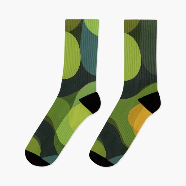 Item preview, Op Art Green – 70s Geometric Retro Design 12 designed and sold by Velvetcosmonova.