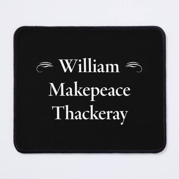 Item preview, William Makepeace Thackeray, English Novelist and Illustrator, Classic Literature designed and sold by CharlottePlaceArt.