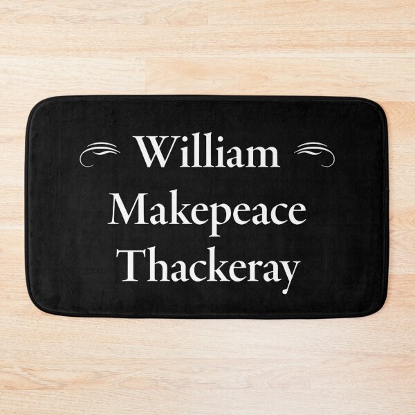 Item preview, William Makepeace Thackeray, English Novelist and Illustrator, Classic Literature designed and sold by CharlottePlaceArt.