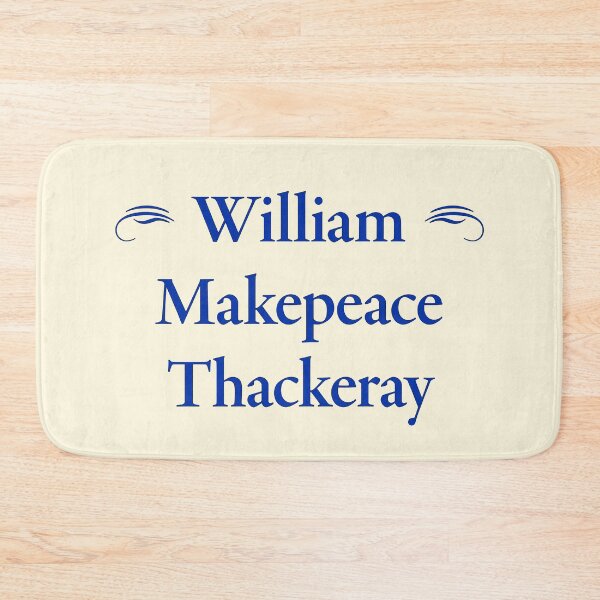 Item preview, William Makepeace Thackeray, English Novelist and Illustrator, Classic Literature designed and sold by CharlottePlaceArt.