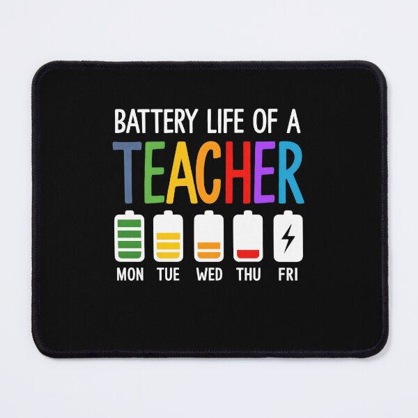 Item preview, Battery Life of a Teacher designed and sold by Timforslund.