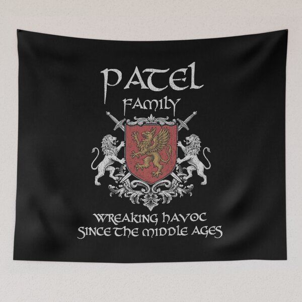 Item preview, Patel Family Crest – Medieval Heritage Emblem for Ancestry Lovers & Vintage Style Fans designed and sold by 9X FR.
