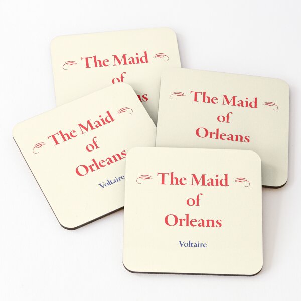 Item preview, Voltaire, The Maid of Orleans, Classic Literature designed and sold by CharlottePlaceArt.
