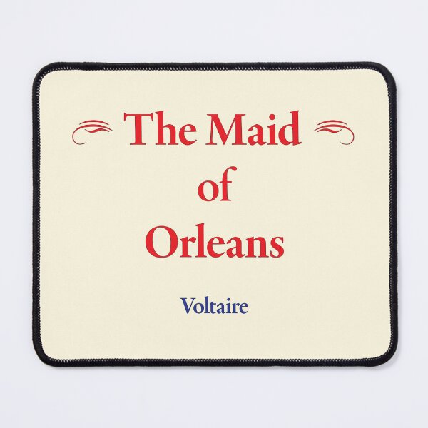Item preview, Voltaire, The Maid of Orleans, Classic Literature designed and sold by CharlottePlaceArt.