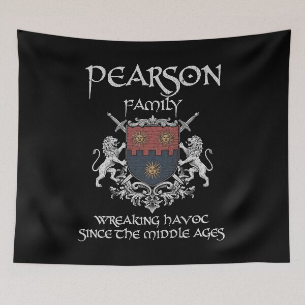 Item preview, Pearson Family Crest – Medieval Heritage Emblem for Ancestry Lovers & Vintage Style Fans designed and sold by 9X FR.