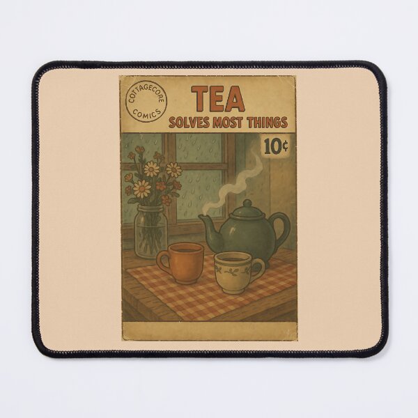 Item preview, Dreamy Cottagecore: Tea solves most things designed and sold by bapupa.