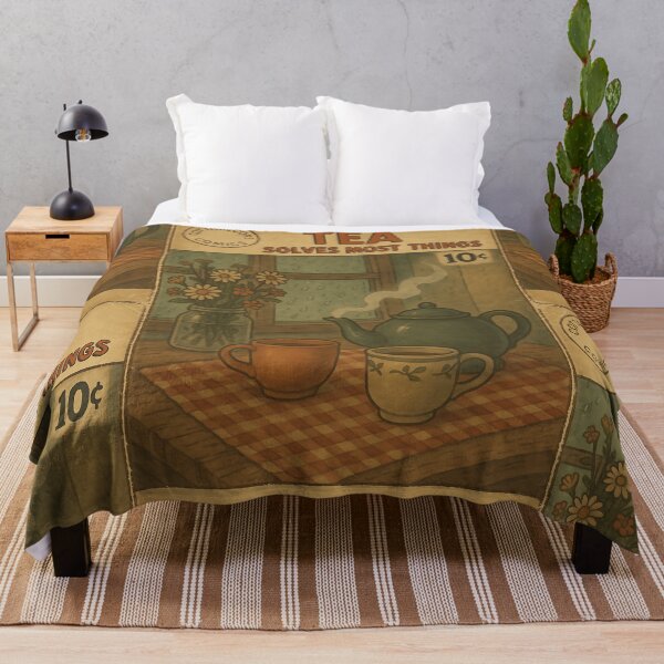 Item preview, Dreamy Cottagecore: Tea solves most things designed and sold by bapupa.