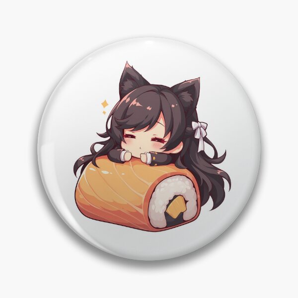 Item preview, Anime Chibi Sushi Nigiri Atago Azur Lane Kawaii designed and sold by CarlosBender.