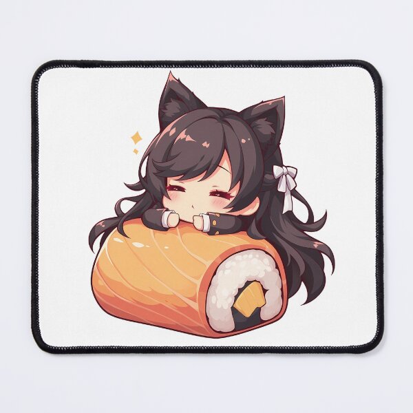Item preview, Anime Chibi Sushi Nigiri Atago Azur Lane Kawaii designed and sold by CarlosBender.