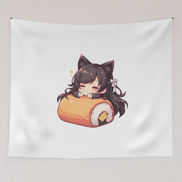 Item preview, Anime Chibi Sushi Nigiri Atago Azur Lane Kawaii designed and sold by CarlosBender.