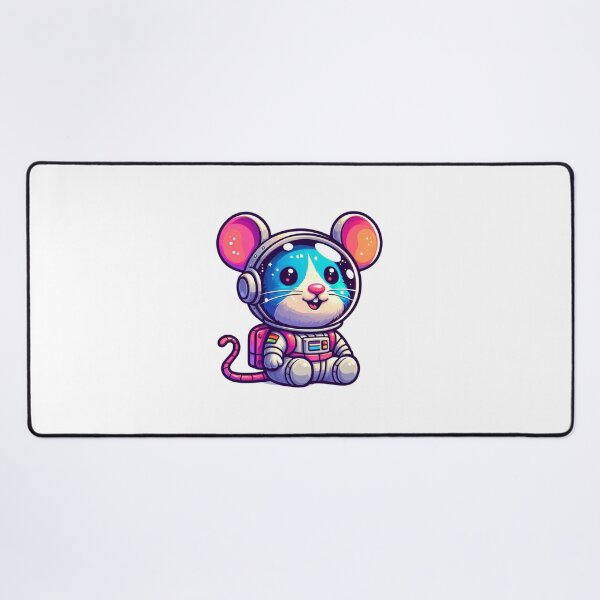 Item preview, Children's Illustration of Astronaut Mouse Ideal for Room Decoration designed and sold by DibuHumor.